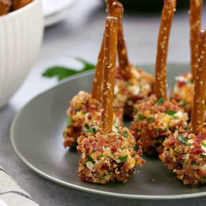 Mini Bacon Ranch Cheese Ball Recipe