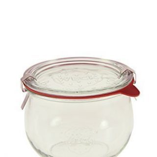 Weck 744 1/2L Tulip Jar Set of Six - 16.9 Ounce