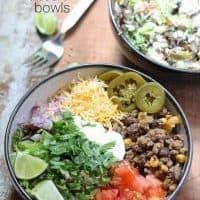 Loaded Burrito Bowls