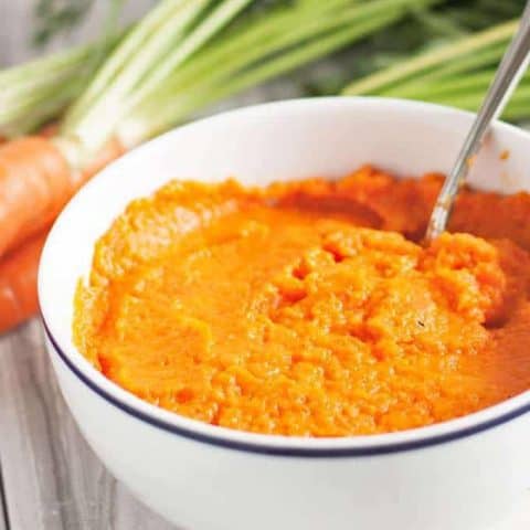 Ginger Mashed Carrots