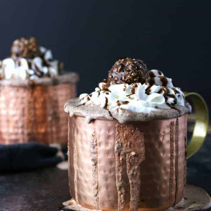 Nutella Ferrero Rocher Milkshake