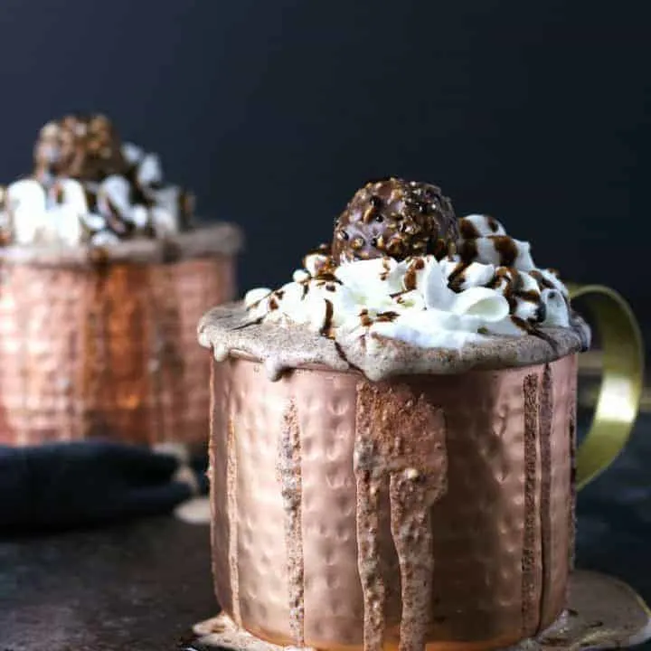 Nutella Ferrero Rocher Milkshake
