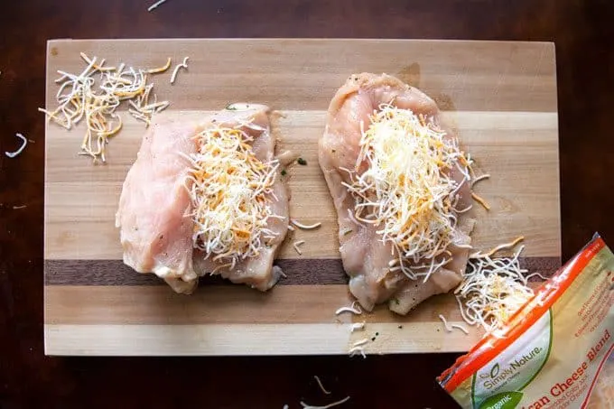 chicken breasts stuffed with cheese