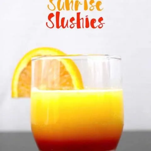 Tequila Sunrise Slushies