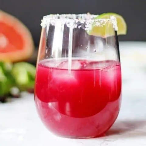 Grapefruit Hibiscus Margarita