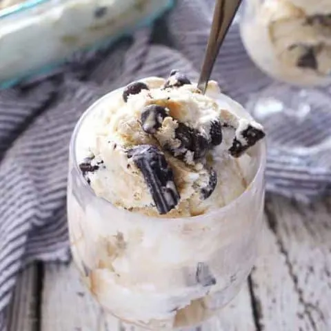 No Churn Coffee Chocolate Chunk Ice Cream