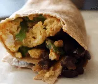 Easy Black Bean Breakfast Burritos