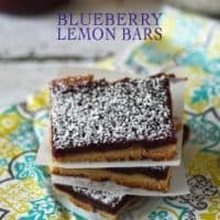 Blueberry Lemon Bars