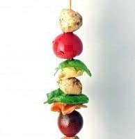 Caprese Tortellini Skewers