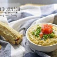 Grilled Corn Soup