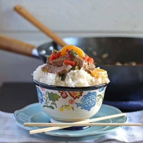 Mandarin Orange Beef Stir Fry