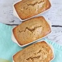 Mini Banana Bread Loaves