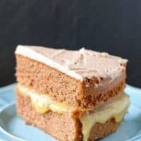 Spice Cake with Apple Curd and Cinnamon Marscapone Frosting