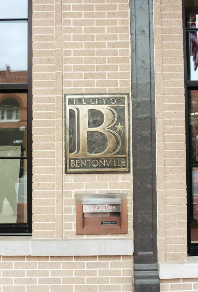 Bentonville Sign
