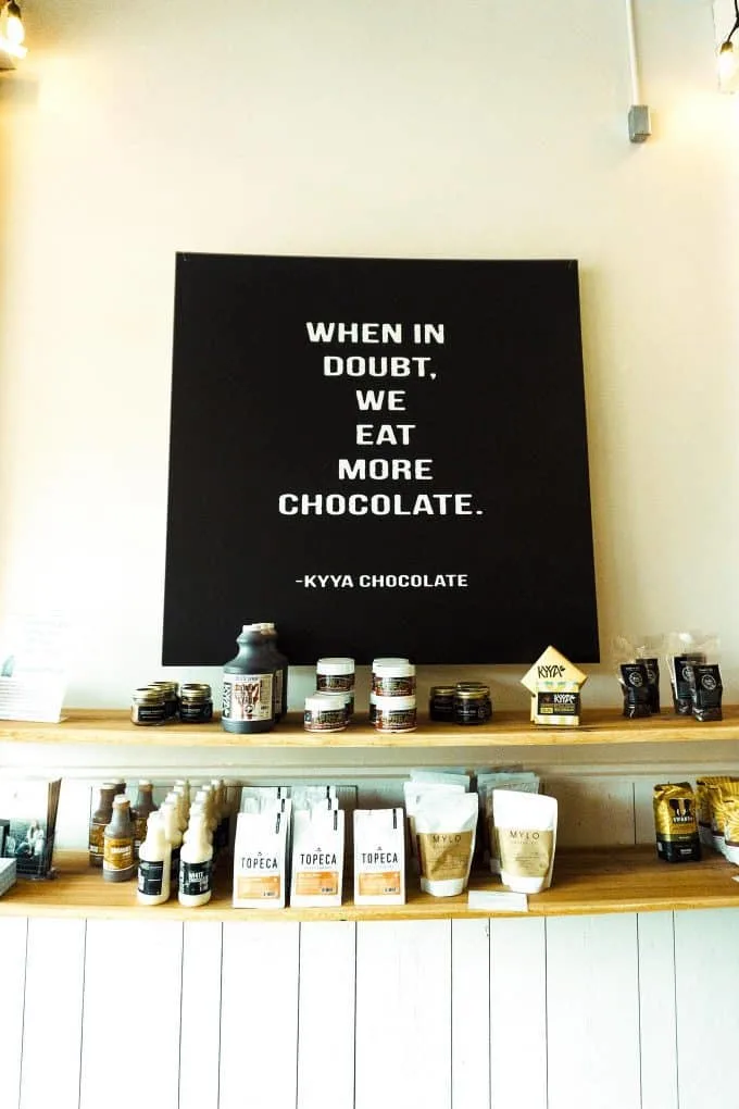 Eat More Chocolate Sign