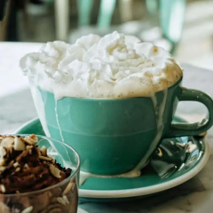 Markham and Fitz hot white chocolate