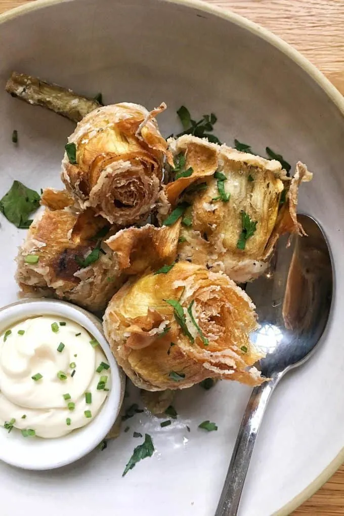 artichokes from The Preacher's Son
