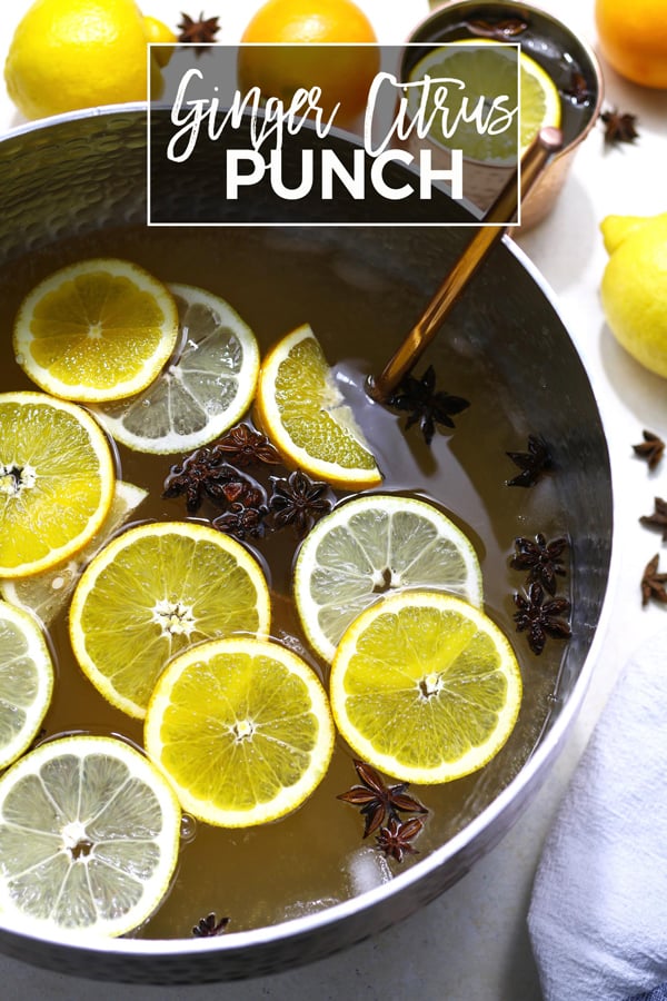 ginger citrus punch pinterest image