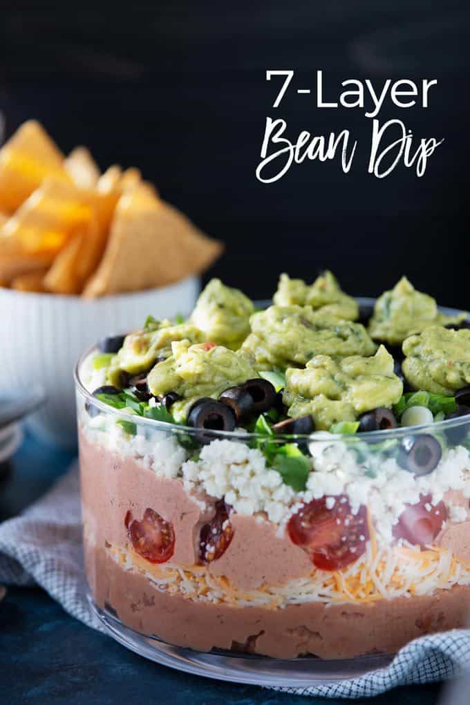 7-layer bean dip recipe pin