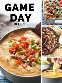 game day recipes