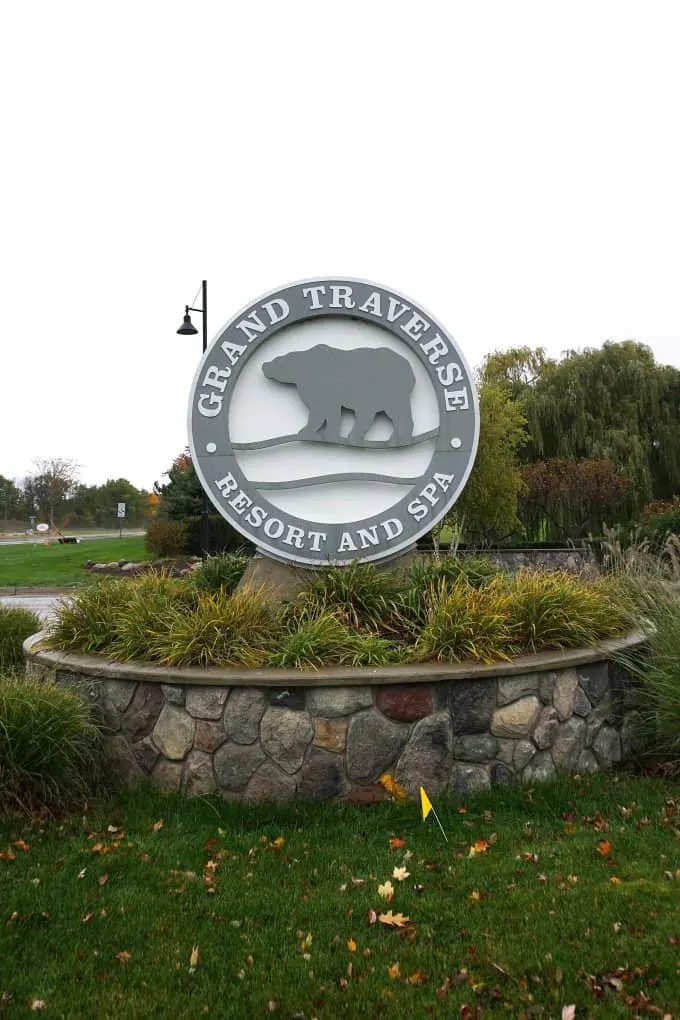 Grand Traverse Resort and Spa sign