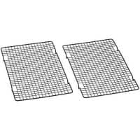 Baker's Secret 1061483 10-by-16-Inch Nonstick Cooling Rack, Set of 2