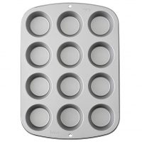 Wilton Recipe Right Muffin Pan, 12-Cup Non-Stick Muffin Pan