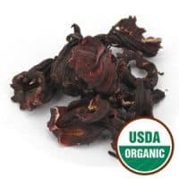 Starwest Botanicals Hibiscus Flowers Whole Petals Organic, 1 Pound