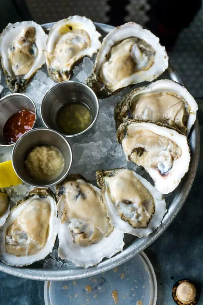 The Best Downtown Charleston Restaurants - The Darling Oyster Bar oysters