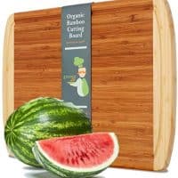 Bamboo Cutting Board - I have the smaller version and love it.