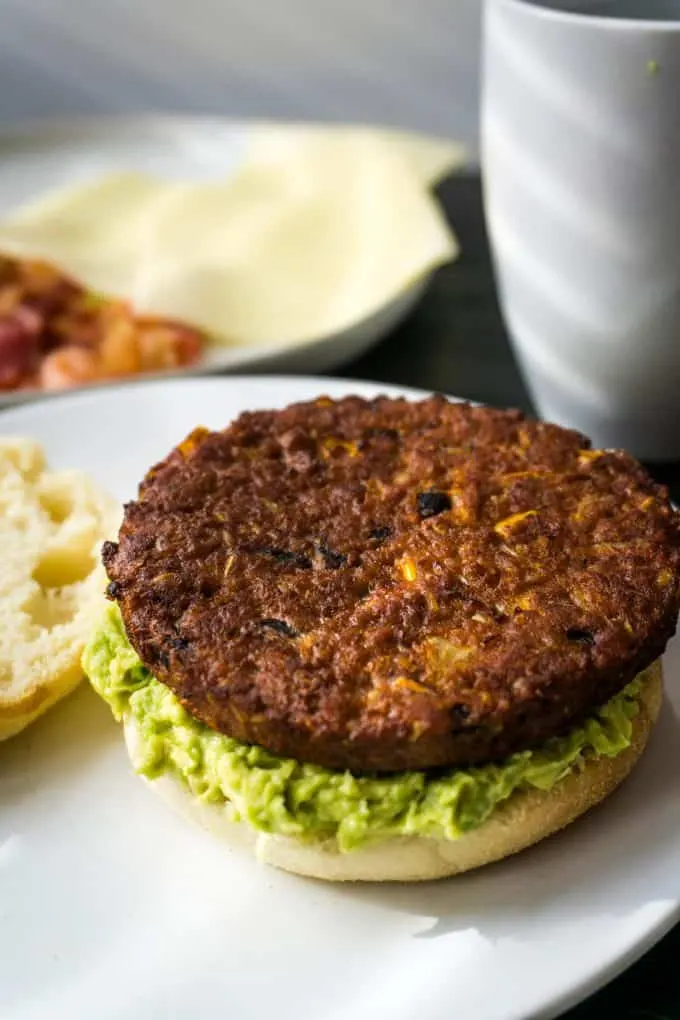 MorningStar spicy black bean burger patty