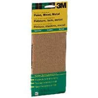 3M 9019 General Purpose Sandpaper Sheets, 3-⅔-Inch by 9-Inch, Assorted Grit