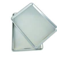 Nordic Ware Natural Aluminum Commercial Baker's Half Sheet (2 Pack), Silver