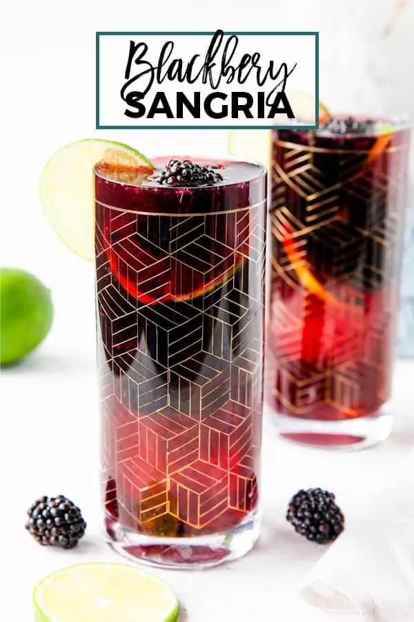 blackberry sangria recipe pinterest image