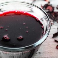 hibiscus simple syrup