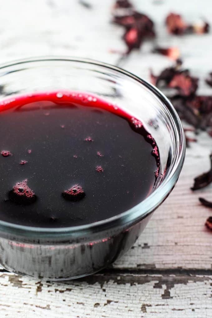 hibiscus simple syrup