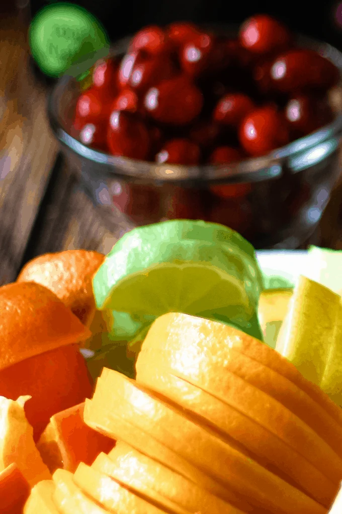 citrus fruits that are perfect for sangria - limes, oranges, lemons, and mandarins