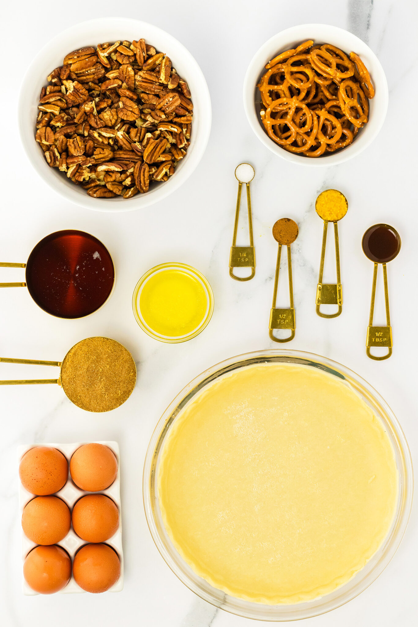 Pretzel Pecan Pie Recipe with StoreBought Crust